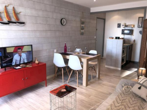 Charmant T2 rénové, 4 couchages, parking privé, 200m plage, balcon, meublé tourisme 2 étoiles - FR-1-224C-179